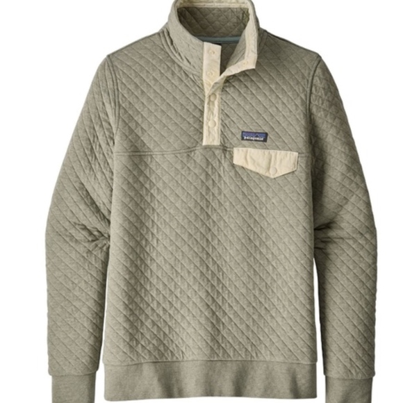 Patagonia Sweaters - Patagonia Organic Cotton Quilt Snap-T Pullover
